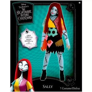 Disney Sally Costume - Red, Blue, Black, Yellow, Pink